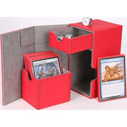 Board Game Cards Box Crazy Kids Board Game Cards Case Cards Container Collection for Magic Trading Board Game cards