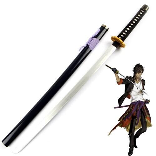 Online Game Touken Ranbu Online Oo Kurikara Cosplay Sword Props Wooden Sword for Halloween Anime Costume Party Event