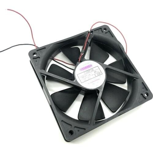 Original 12025 DC 12V 12cm Fan Router Switch Cooling Wind Fan 12CM G1225M12B 0.35A Quiet Cooling Fan