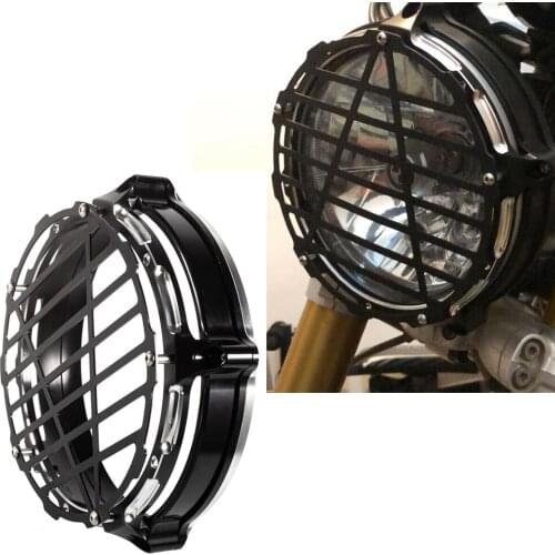 Grille Guard Mesh Aluminum Motorcycle Headlamp Grill Guard Protective Cover for R nine T R9T 2014-2020