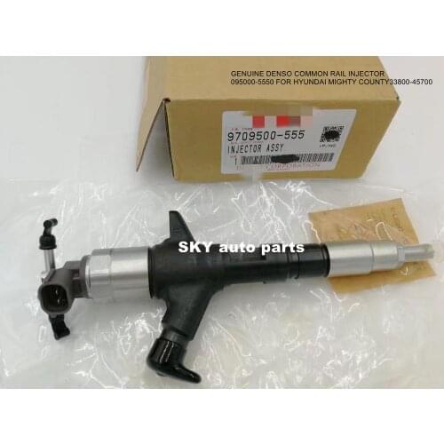 GENUINE COMMON RAIL INJECTOR 095000-5550 33800-45700