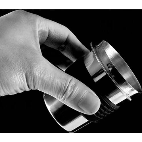 Durable Coffee Dosing Cup Anti-slip Powder Feeder Part 58mm Easy to Clean