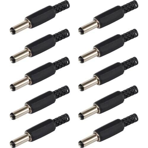 For DC 14MM Camera Power Head Monitor Plug 12V Power Supply 5.5 x 2.1mm /5.5x2.5mm Connector Adapter Jack