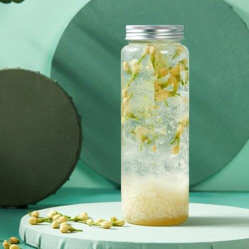 10pcs Net red bubble tea cup creative aluminum foil cover cold drinks bottle milkshake ice coffee cup 350ml pudding dessert cups