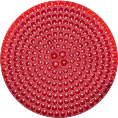 23.5cm Dirt Trap Car Wash Bucket Insert Car Wash Filter Removes Dirt and Debris While You Wash - Red