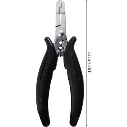 4mm Metal U Shaped Pliers For Micro Rings Human Hair extensions Tools Wholesale