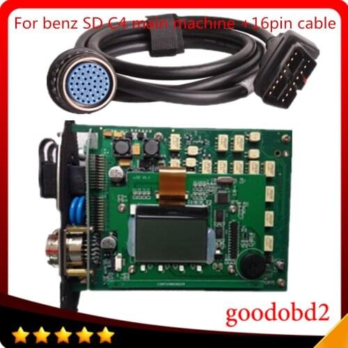 MB Star C4 SD Conpact4 C4 Diagnostic tool only main machine with Diagnosis Multiplexer with obd2 16pin cable Cars trucks tools