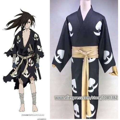 Dororo Hyakkimaru Mio Cosplay Costume Adult Men Women Halloween Carnival Cosplay Costumes Custom Made