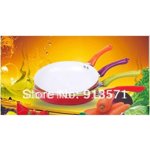 Factory price 26cm ceramic pan, frying pan,4 colors, 0