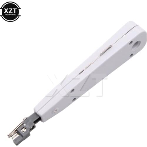 Hot Professional Telecom LSA-Plus Tool with Sensor Ethernet Network Patch Panel Faceplate Punch Down Tool RJ11 RJ45 Cat5