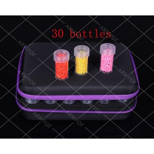 New 30 box diamond embroidery Container Storage Box diamond paiting box Carry Case Container diamond mosaic Storage Box