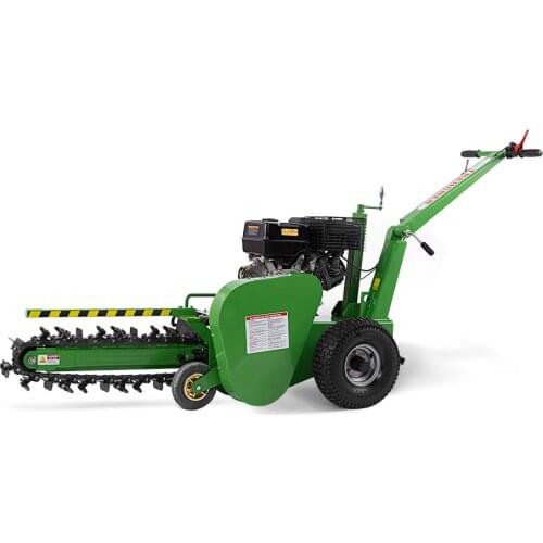 New Farm Use Petrol Engine Walk Behind Mini Trencher Ditching Machine Trenchers