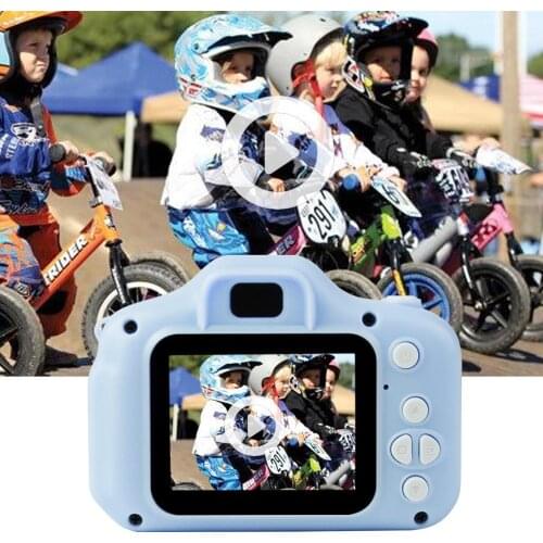 Portable Cute 2 Inch 1080P Creative Mini Kids HD Digital Camera Cartoon Camera Toys Photography Props for Child Birthday Gift