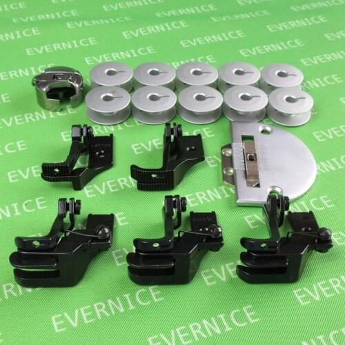 THROAT PLATE FEED DOG BOBBINS BOBBIN CASE WALKING FOOT/FEET for TACSEW T111-155