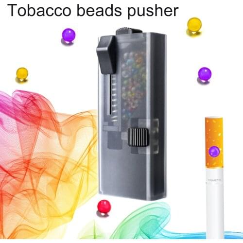 Upgrade DIY Pop-up Smoke Push-ball Box Smoke ice Beads Accessory Tools Cigarette smoking detonator Bead Pusher