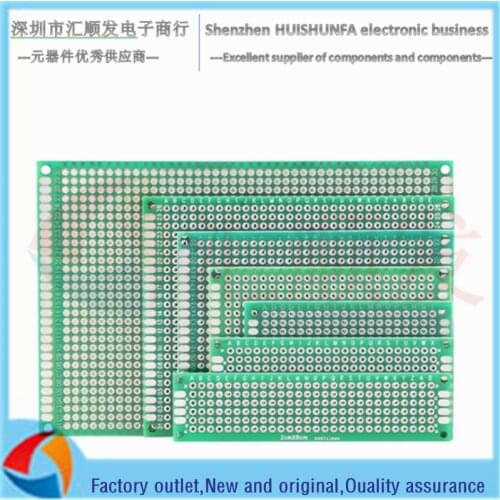 Universal board circuit board hole board tin spray glass fiber epoxy board PCB experimental test board circuit board 4*6/8*12
