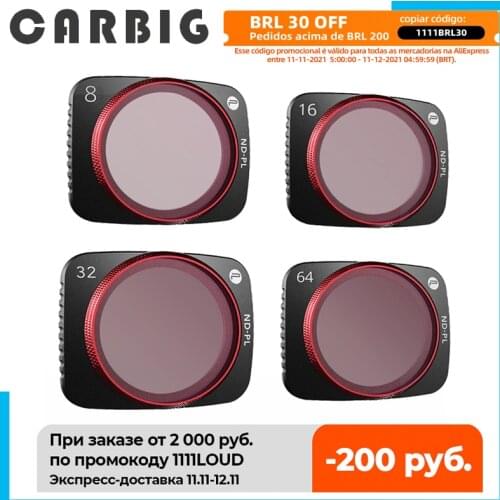 IN-Stock Mavic Air 2S For PGYTECH ND8 16 32 64PL ND 8 16 32 64PL NDPL64 Lens Filters Set Professional Filter Kit DJI Air2S