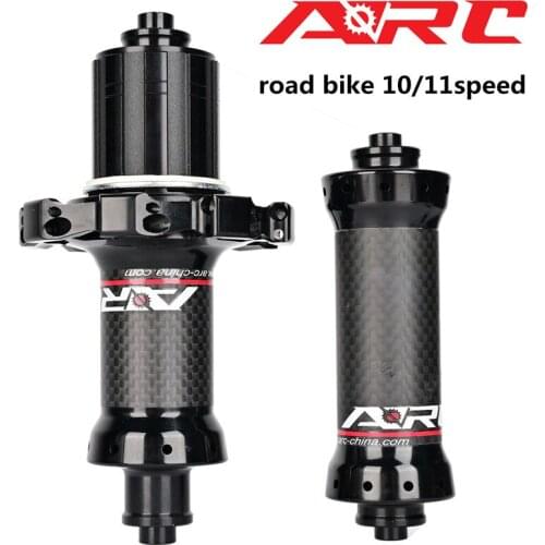 Road bike hub carbon 9mm*100mm 10mm*130mm 20/24H bike 10 11speed hubs thru v brake super light wheel bearing