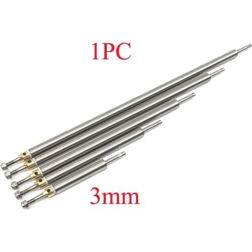 1PC RC Boat Parts 3mm Rigid Shaft Kit L100/150/200/250/300mm Stainless Steel Drive Shaft+Bushing+Paddle Fork+Gasket+Nut Assembly
