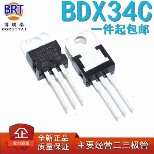 10pcs/lot BDX53C BDX33C BDX34C BDX54C TO-220 BDX53 BDX33 BDX34 BDX54 TO220 new and original
