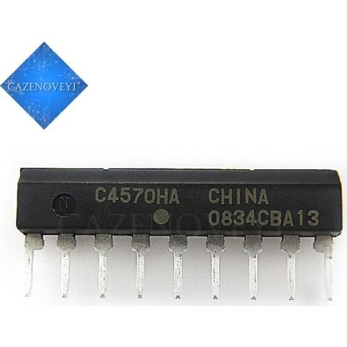 10pcs/lot UPC4570HA UPC4570 C4570HA ZIP-9 In Stock
