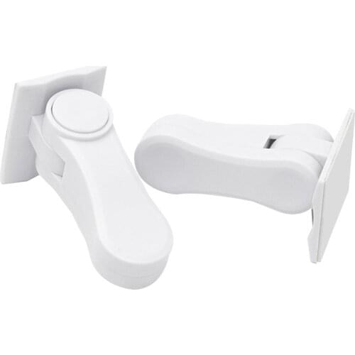 2 Pck ChildrenS Door Safety Lock Anti-Opening Sliding Window Lock Protective Door Handle