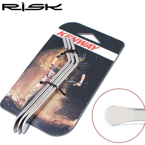 3pcs/set Steel Bicycle Tyre Pry Bar Cycling Mountain Bike Tire Lever Opener Breaker Bicycle Tyre Repair Tools
