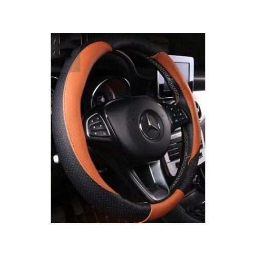 Steering wheel Cover auto products steering-wheel cover 37CM car accessories car styling sticker on cars autocovers led for car