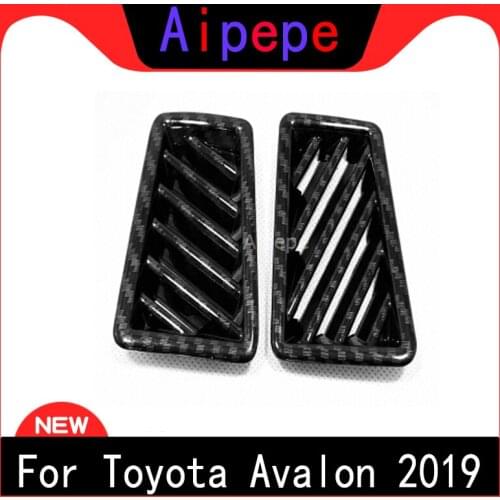 For Toyota Avalon 2019 ABS Car Front Air Conditioner Vent Outlet Cover Trim Moldings Car Styling