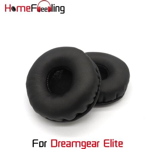 Homefeeling Ear Pads for Dreamgear Elite Headphones Soft Velour Ear Cushions Sheepskin Leather Earpads Replacement