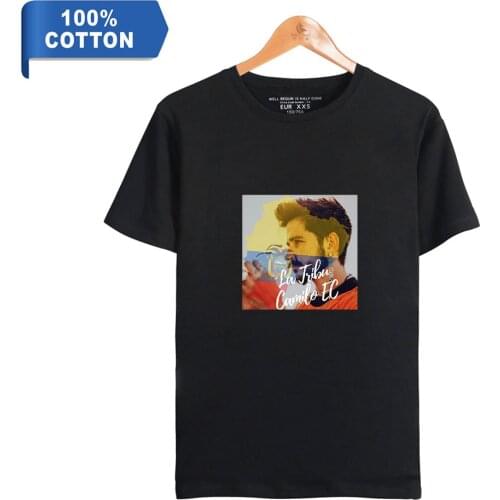 Camilo Echeverry 100% Cotton T-shirt Men Summer Short Sleeve T shirt Hot Sale Casual Streetwear Tees