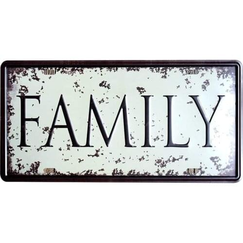 Lumanuby. Vintage Metal Painting Home Decor Cafe Bar Pub Advertising Tin Sign Metal Wall Art Sign 30x15CM