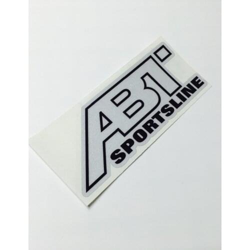 Motorbike Helmet Automobile Tail Window Stickers Car Styling Tape Decals for ABT Sport
