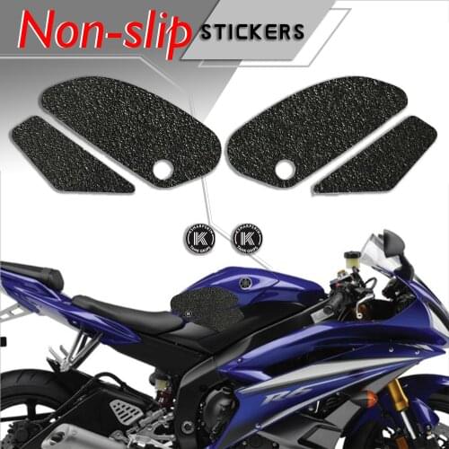 Sticker Decal Emblem Protector Tank Pad Tank grip For YAMAHA 06-07 YZF-R6 SUZUKI 00-04 GSF600 BANDIT 08-14 GSX650F