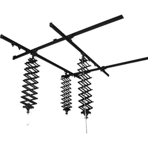 Newest Studio props photography,Pro Studio Equipment,Ceiling Rail Kits,Four Double Rails,three Pantograph,Max Height2meters