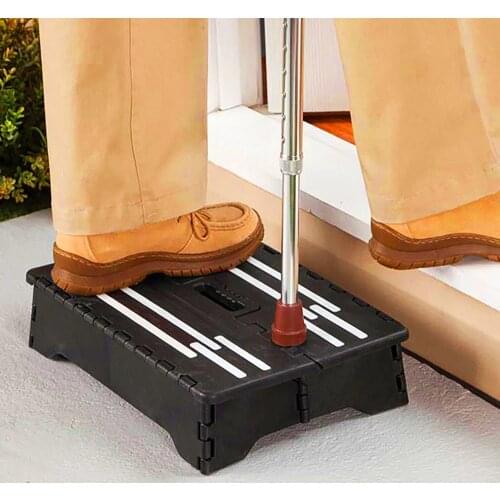 1PC Folding Step Up Stool Car Height Boost Elder Adult Kid Child Portable Furniture Garden Practical Stool