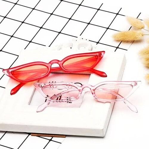 Cute Sexy Retro Cat Eye Sunglasses Women Triangle Vintage Cheap Ladies Sun Glasses Red Female UV400 Cycling Sunglasses 2020