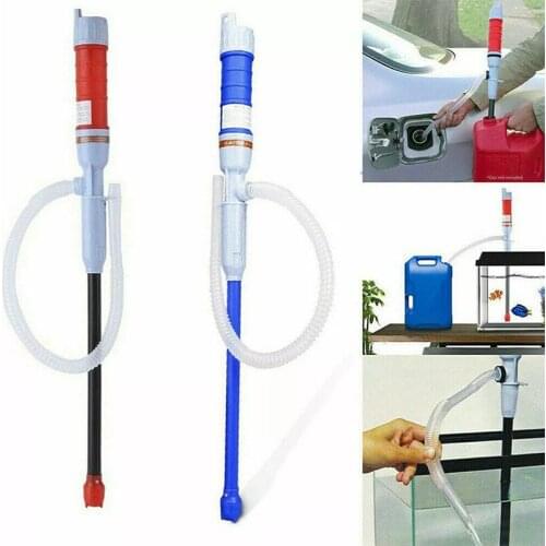1pc Short Electric Oil Pump Car Multifunction Ectric Liquid Transfer Pump Water Bathroom Pond Manual Pump Oil Pumping Tools