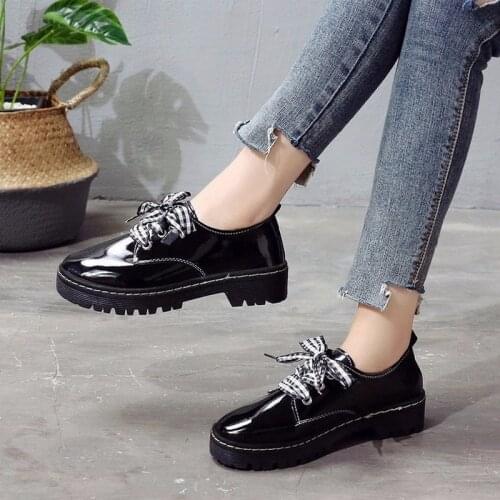 2020 Loafers Women Moccasins Waxing Calfskin Leather Flats Round Toe Ladies Casual Shoes Handmade zapatos de mujer R15-02