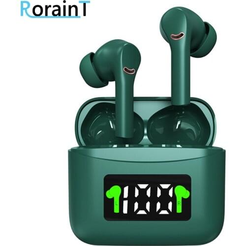 2021 Fashion Wireless Earphones Bluetooth 5.2 Headphones Waterproof Sport Earbuds LED Display Bluetooth Earphone HD Stereo Mic