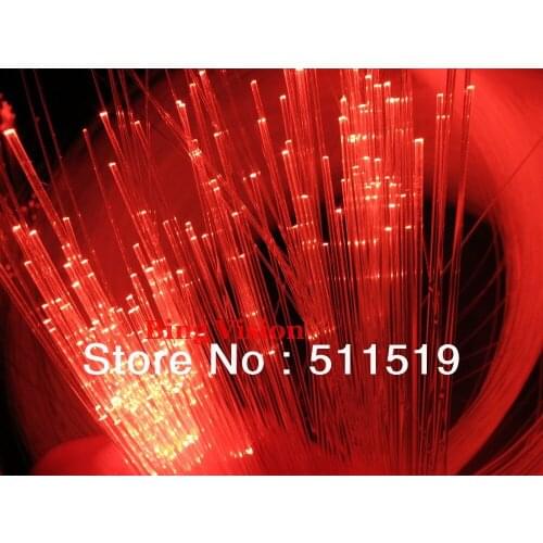 Bing Vision 50W high power 600pcs x1.0mm *8m led fiber optic star ceiling lighting kit with RF remote and DMX control