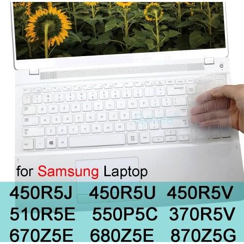Keyboard Cover for Samsung 370R5V 450R5U 450R5V 510R5E 550P5C 450R5J 670Z5E 680Z5E 870Z5G Laptop Notebook Protector Skin 15.6