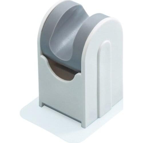 896B Shower Wand Bracket Adhesive Shower Wall Mount Holder Drill Free Easy to Install 4 Gear Adjustable Bathroom Accessories