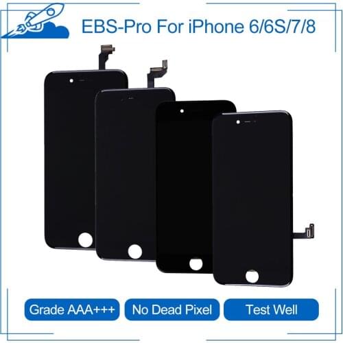 Elekworld EBS-Pro For iPhone 6/6S/7/8 LCD Display Screen With 3D Touch OEM Brightness/Color Temperature/Hydrophobic Effect