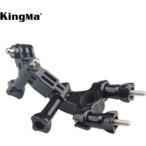 KingMa For GoPro Accessories Bike Handlebar Seatpost Pole Mount For GoPro Hero 9/8/7/6/5/4 Xiaomi SJ4000 Action Cameras