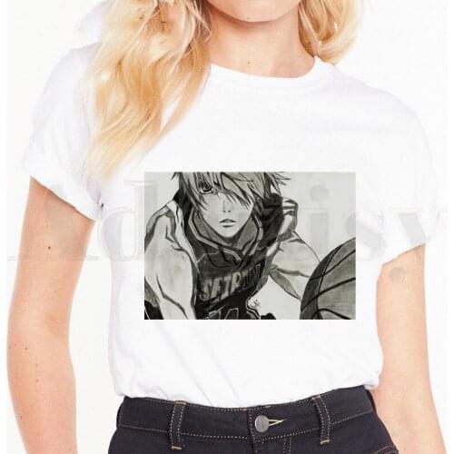 Kuroko No Basket Basketball Hot Japanese Anime Short Sleeve Female Tops Tees Harajuku VintageT Shirts Womens T-shirt
