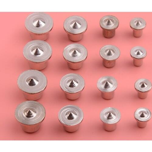 16Pcs Dowel-Centre Point 6mm 8mm 10mm 12mm Wood Timber Marker Hole Tenon Center Set A3 Silver