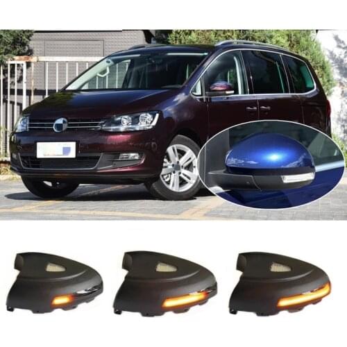 Suitable for VW Tiguan MK1 5N 2007- Sharan 7N 2010- Dynamic LED Blinker Indicator Mirror Turn Light Signal Repeater