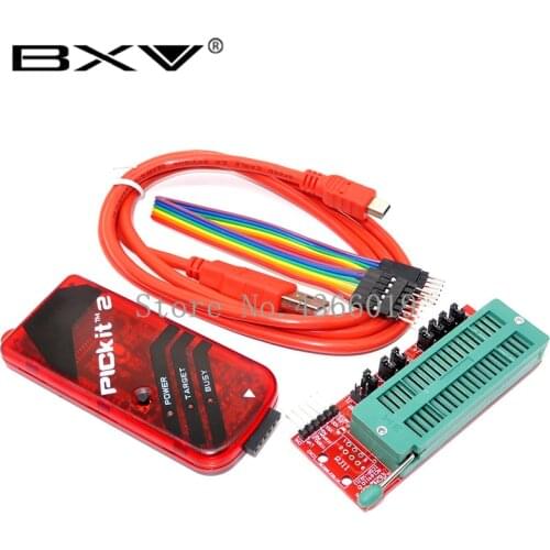PICKIT2 Programmer + PIC ICD2 PICKit 2 PICKIT 3 Programming Adapter Universal Programmer Seat