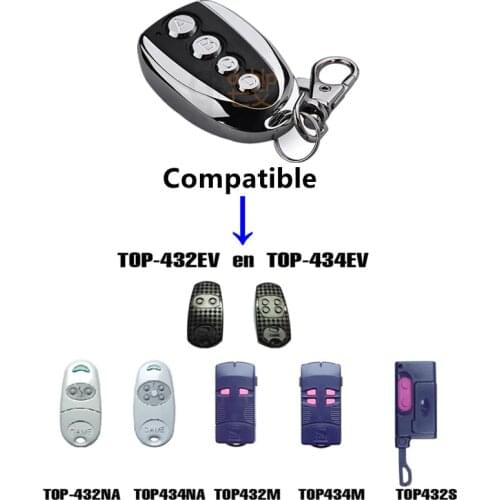433.92 Mhz Remote Control Duplicator Copy CAME TOP 432na 432ev 432M 432ee 434na Cloning For Universal Garage Door Gate Key Fob